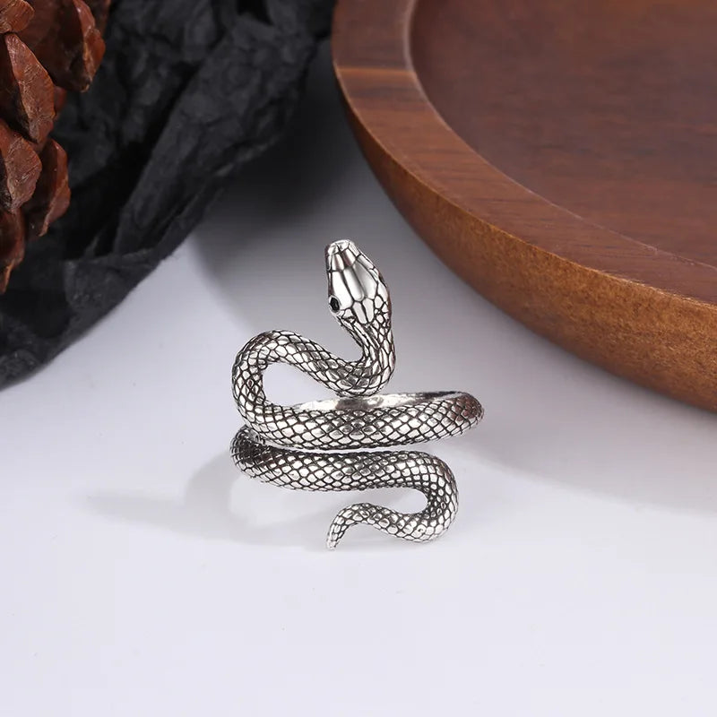 925 Sterling Silver Entanglement Snake Rings Adjustable Rings For Women Engagement Wedding Luxury Jewelry Accessories Wholesale Vera Lux