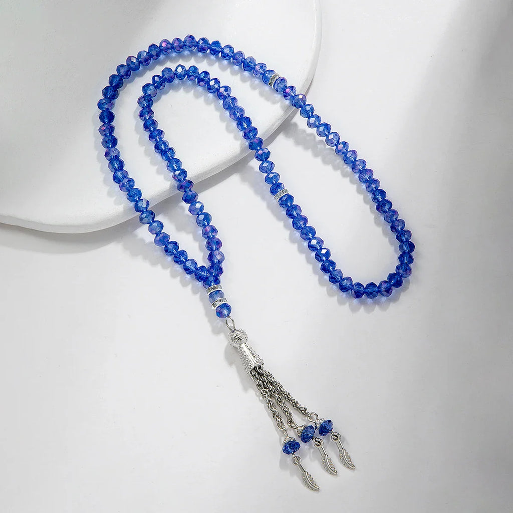 Personalized Long Colored Muslim Prayer Beads Prayer Beads Bracelets Religious Tokens Unisex Religious Jewelry Gifts Vera Lux