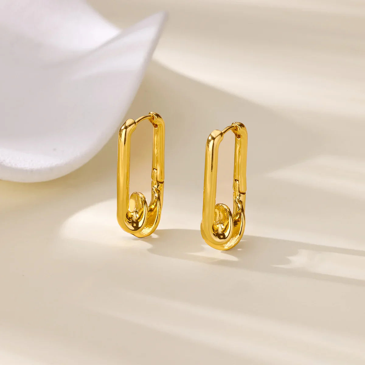 Elegant Square Earrings for Women Girls Stainless Steel Hoop Earrings Luxury Wedding Engagement Aesthetic Jewerly aretes Vera Lux