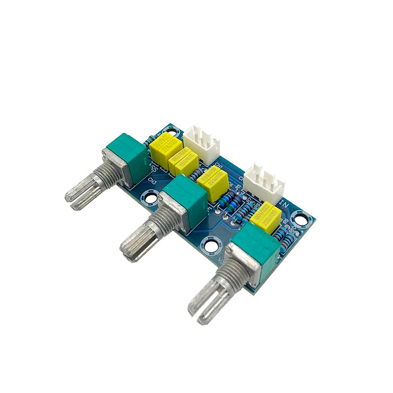 Diy Electronic PCB Board Passive Tone Board Amplifier Preamp Power Module Low High Sound Amplifier Board Adjustment Electonic Whatever the Treasure