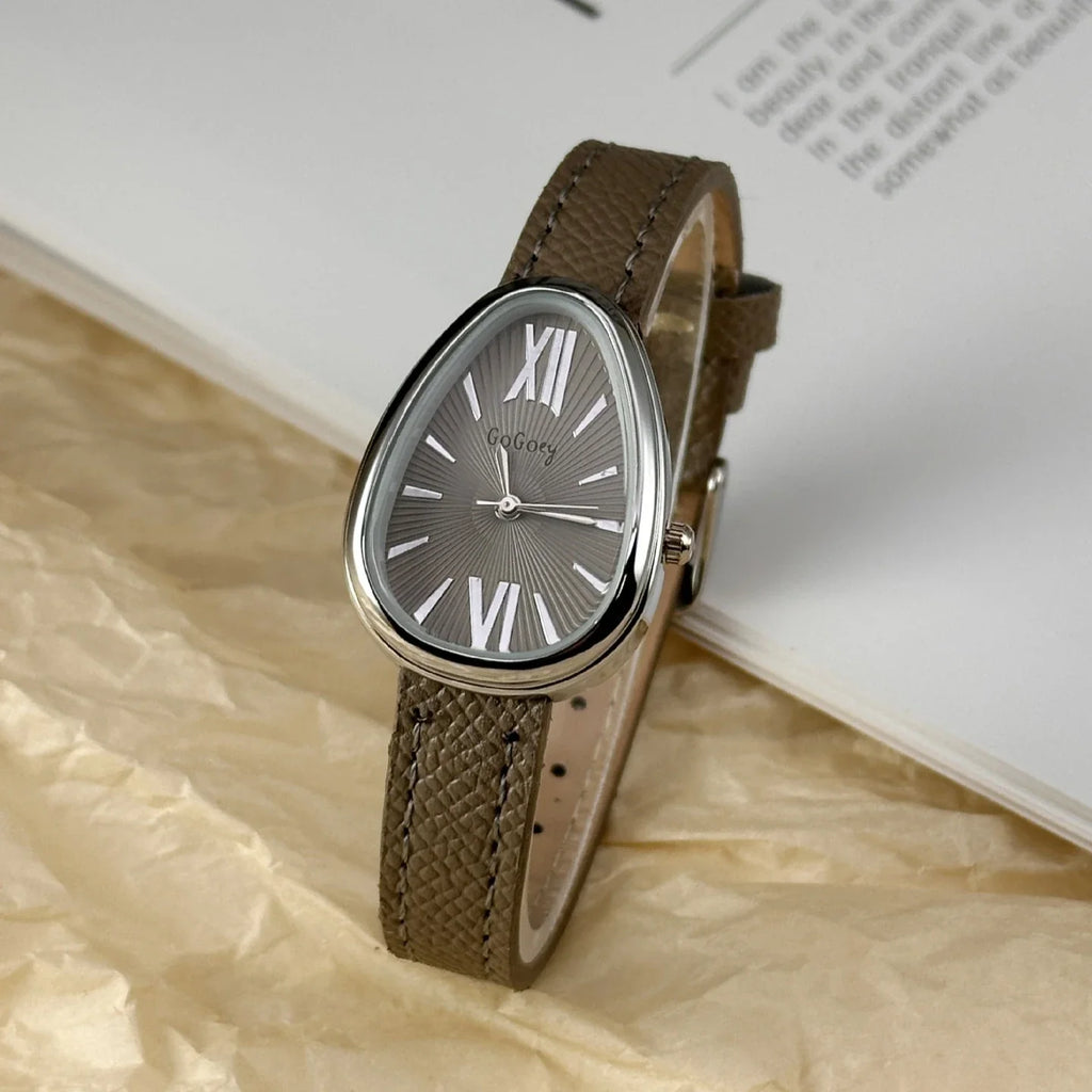 Famous Brand Women Quartz Watch Luxury Gift Ladies Snake Head Female Watch Fashion Red Leather Strap Wristwatch Dropshipping Vera Lux
