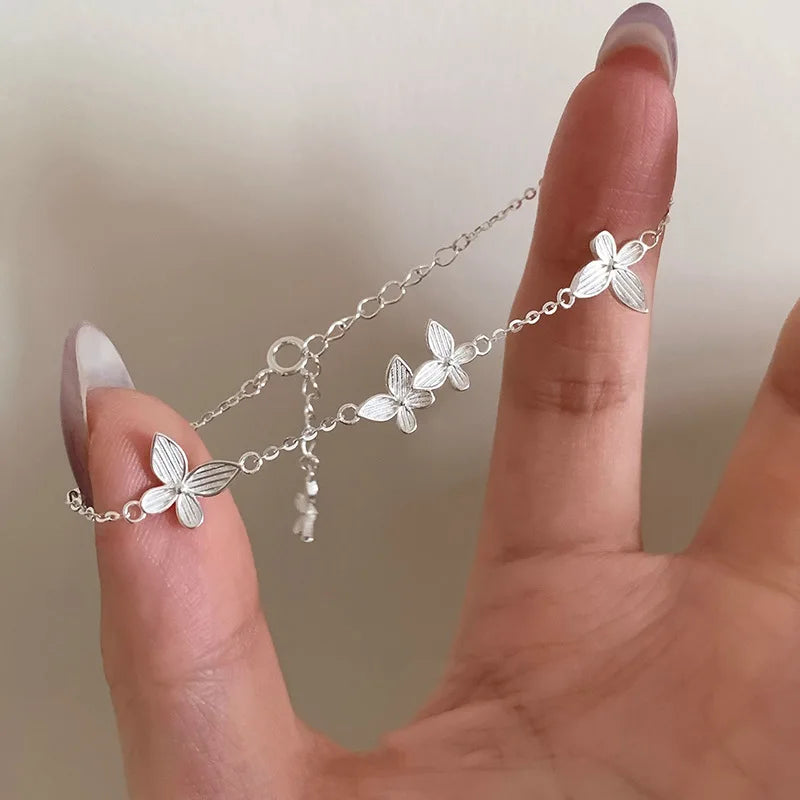 925 Sterling Silver Star Bead Bracelet For Women Fragmented Silver Sweet Romantic Versatile Trend Jewelry Gifts Dropshipping Vera Lux