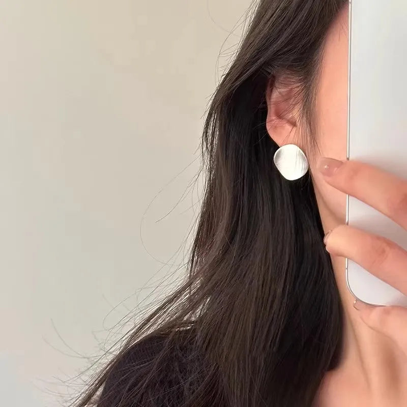 925 Sterling Silver Vintage Earrings For Women Round StringTrendy Earring Jewelry Prevent Allergy Party Accessories Gift Vera Lux
