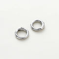 5Pcs 20mm 14K 18K Gold Plated O Ring Spring Clasps Openable Round Keychain Hook Charms Pendants Connector For DIY Jewelry Making Vera Lux