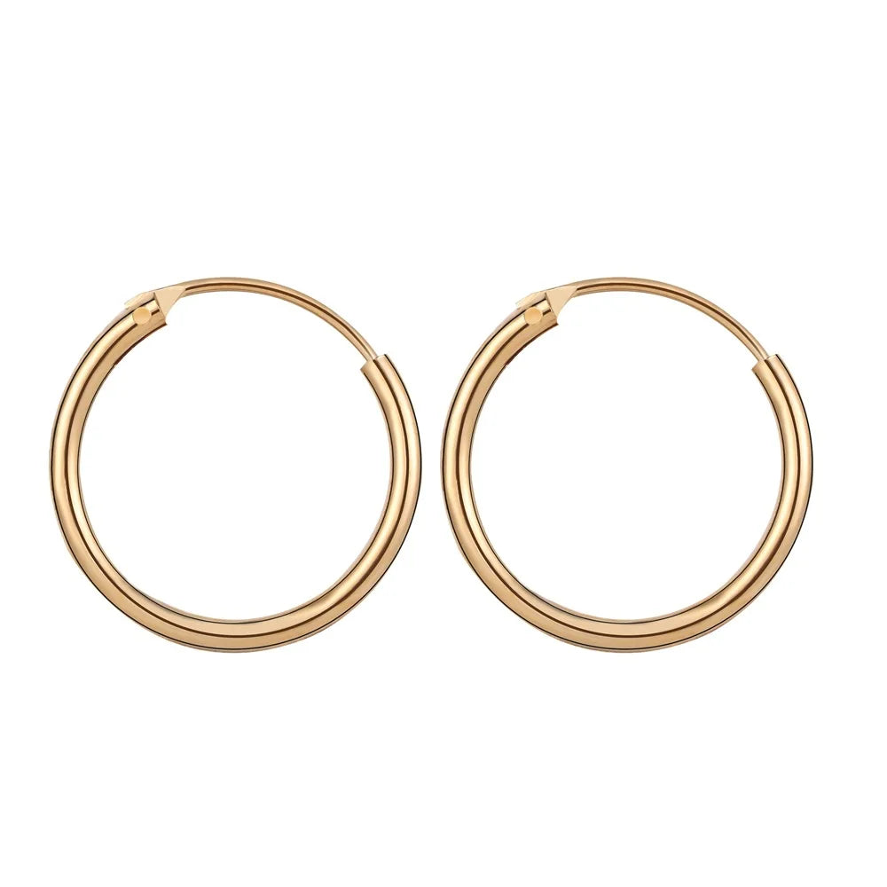 2024 Korean New Simple Temperament Circle Pearl Earrings Fashion Small Versatile Earrings Women's Jewelry Vera Lux