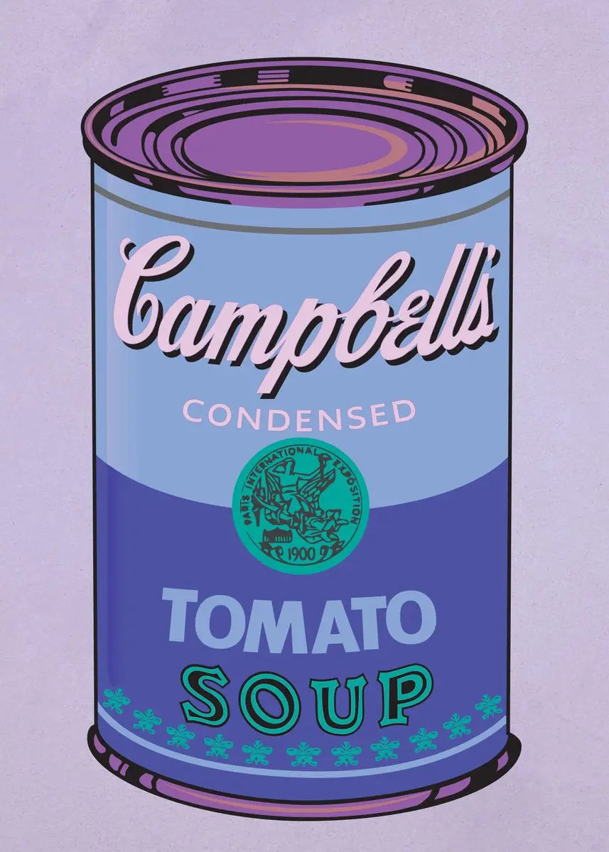 Andy Warhol Pop Art Tomato Soup Poster Canvas Painting Vintage Kitchen Art Aesthetic Decor Home Room Wall Decoration Retro Decor Perfecsy