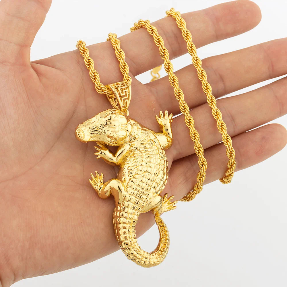 Dubai Gold Color Pendant  Hip Hop Personality style for Men Women Minimalist Jewelry Party Jewelry Birthday Gifts Vera Lux