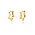 Zircon Star Pendientes Earrings for Women Girl Stainless Steel Gold Color Earring Y2k Wedding Aesthetic Jewelry aretes mujer Vera Lux