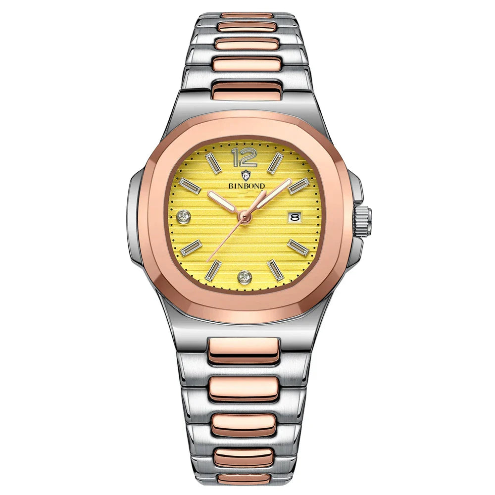 31mm New Digital Fashion Quartz Wristwatches Ladies Watches For Woman Luxury Small Gold Diamond Watch Women Clock Reloj Muje Vera Lux