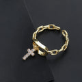 Star Diamond Letter Cd Ring Niche Design Pendant Trendyy Daily Versatile Women's Ring New Open Adjustable Ring Vera Lux