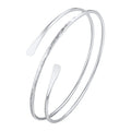 Upper Arm Cuff Bracelet for Women, Minimalist Gold Plated Armband Statement Party Armlets Jewelry Vera Lux