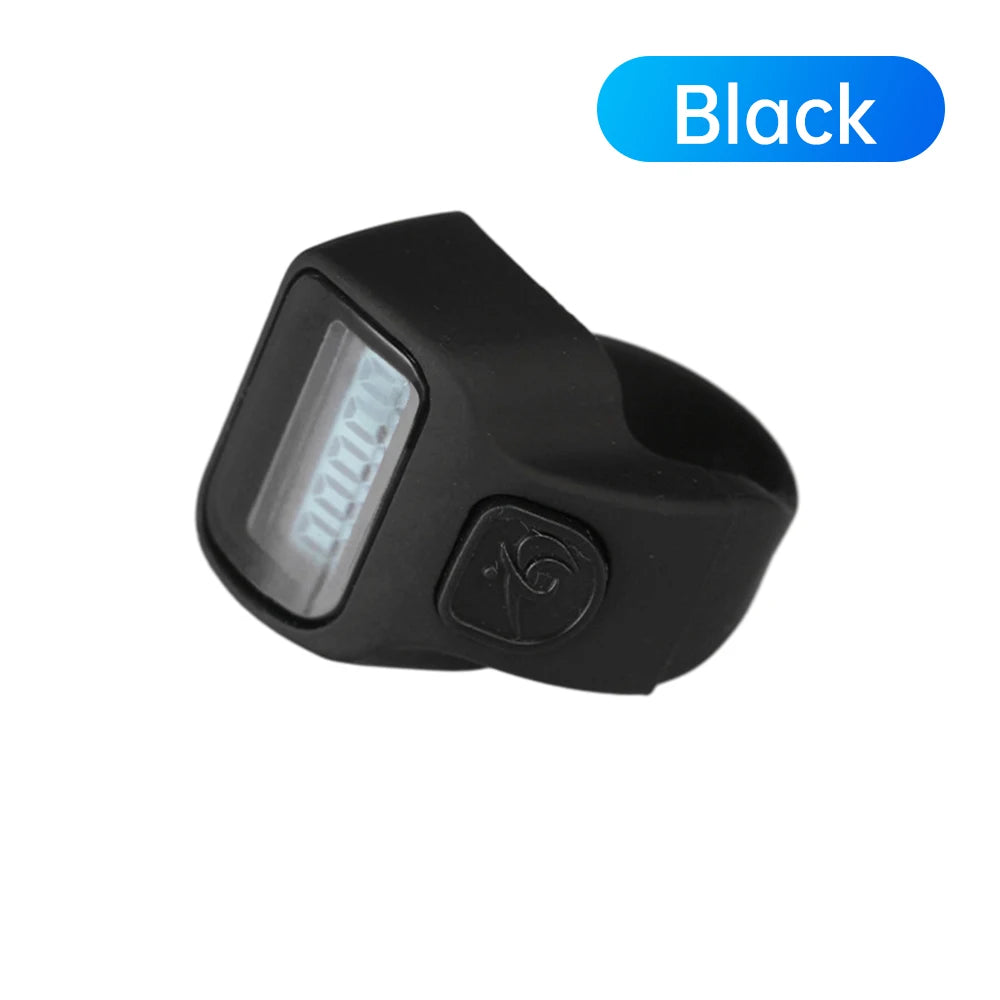 Electronic LED Counter Digital Finger Clicker Handheld Ring Click Lap Counter Event Clicker Finger Counters Golf Lap Counting Whatever the Treasure