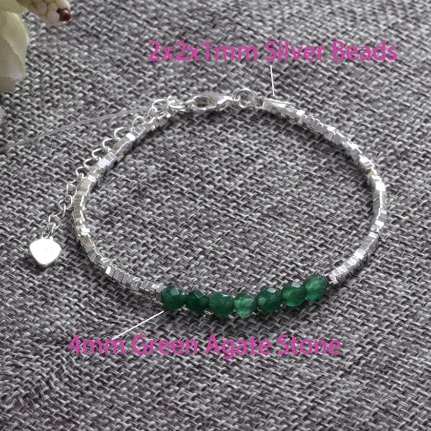 925 Sterling Silver Star Bead Bracelet For Women Fragmented Silver Sweet Romantic Versatile Trend Jewelry Gifts Dropshipping Vera Lux