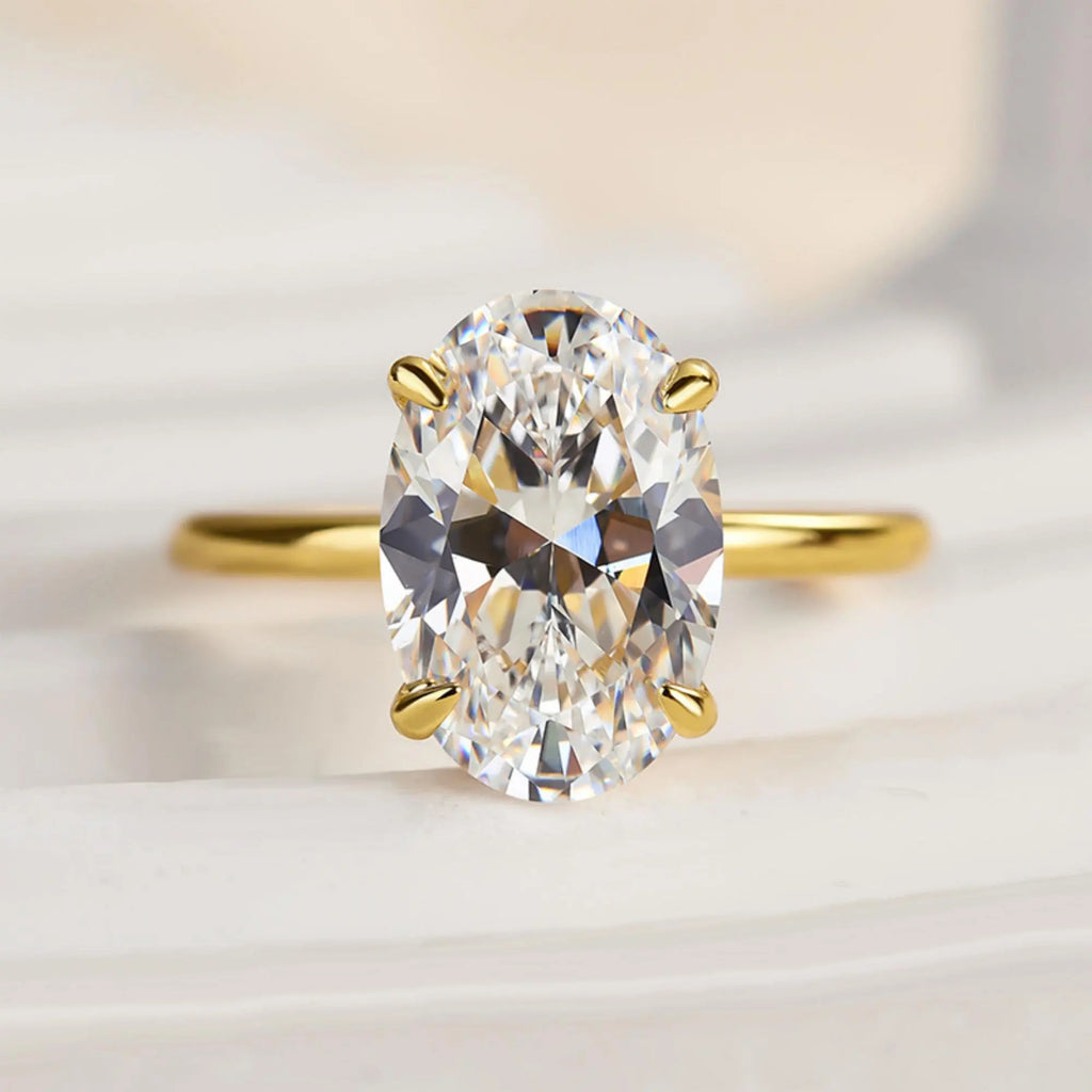 925 Sterling Silver Luxury Shiny 1-8CT Zircon Engagement Ring Wedding Band For Women Promise Eternity Ring Fine Jewelry Gift Vera Lux