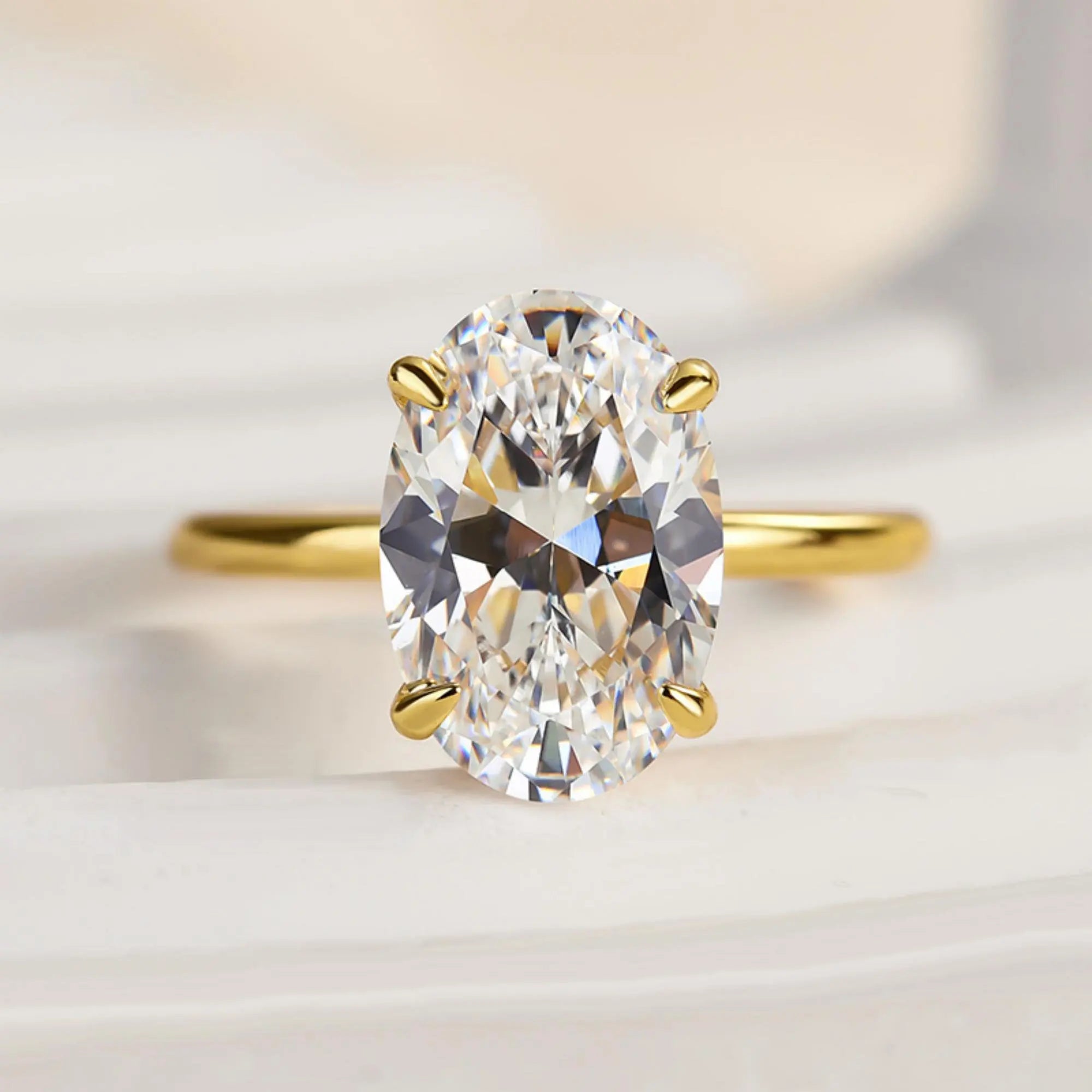 925 Sterling Silver Luxury Shiny 1-8CT Zircon Engagement Ring Wedding Band For Women Promise Eternity Ring Fine Jewelry Gift Vera Lux