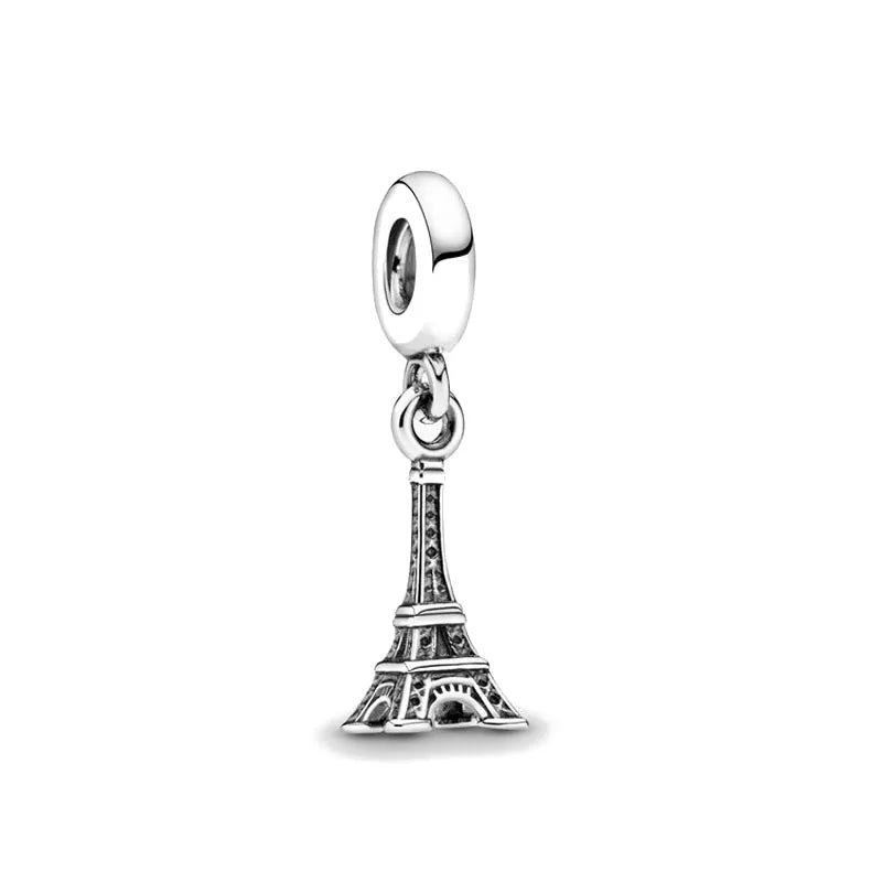 2026 New S925 Silver Robot Cross Digital Pendant, Suitable for Original Bracelets, DIY Accessories, Women's Charm Jewelry Gifts Vera Lux