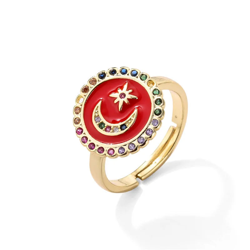 NEWBUY 2024 New Rings For Women White CZ Handmade Enamel Lovely Cat Unique Trendy Ring Party Fashion Jewelry Vera Lux