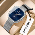 POEDAGAR Luxury Brand Woman Watch Waterproof Stainless Steel Mesh Women's Watches Fashion Elegant Quartz Ladies Wristwatch Reloj Vera Lux