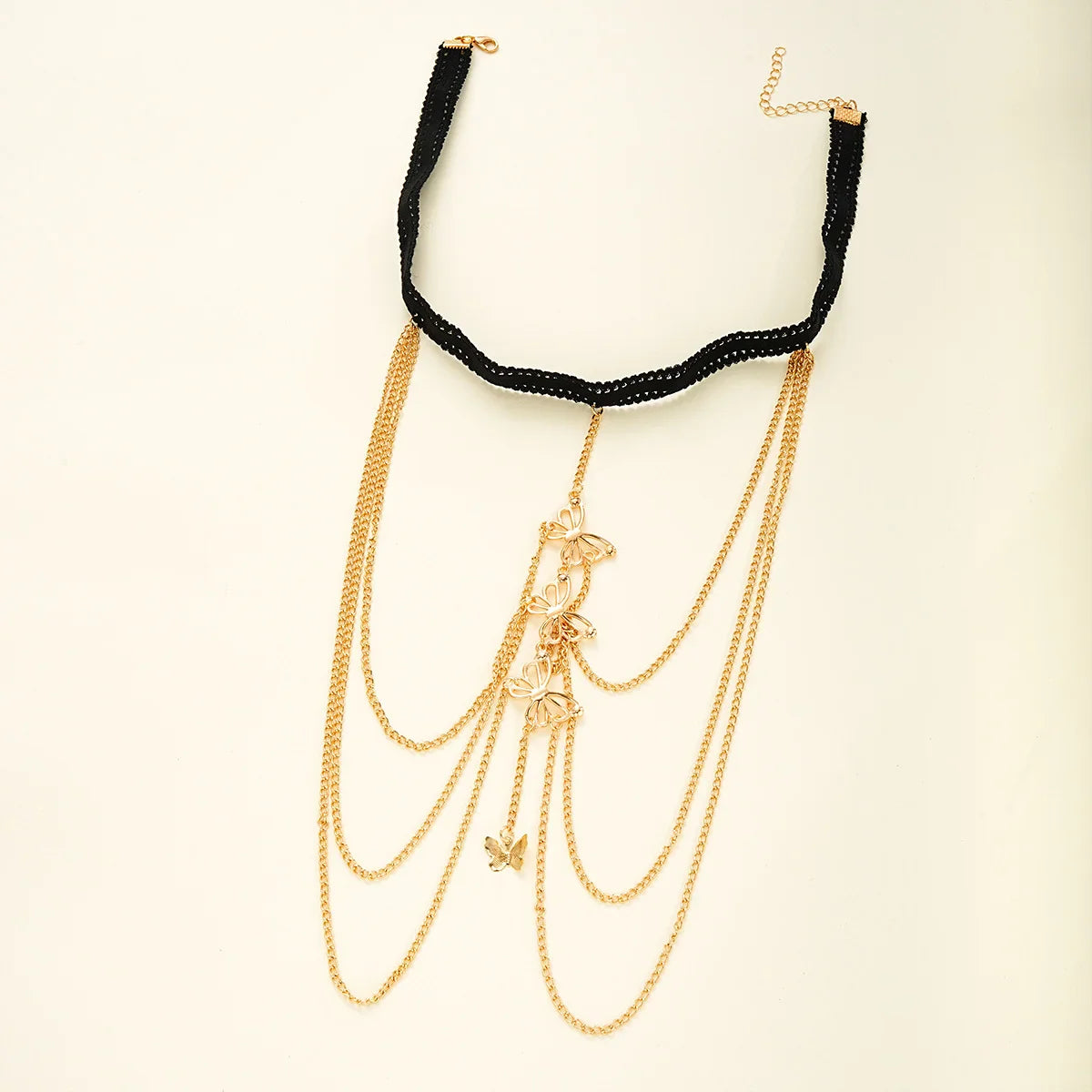 Bohemia Multi Layer Butterfly Tassel Leg Chain for Women Fashion Sexy Metal Bodychain Beach Thigh Leg Chain Jewelry Accessories Vera Lux