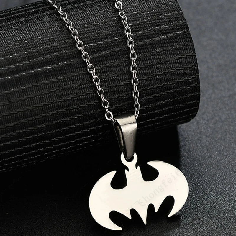 1pcs Men's Necklace Fashion Trend Personality Bat Pendant Necklace Pendant Daily Commute Casual Simple Accessories Vera Lux