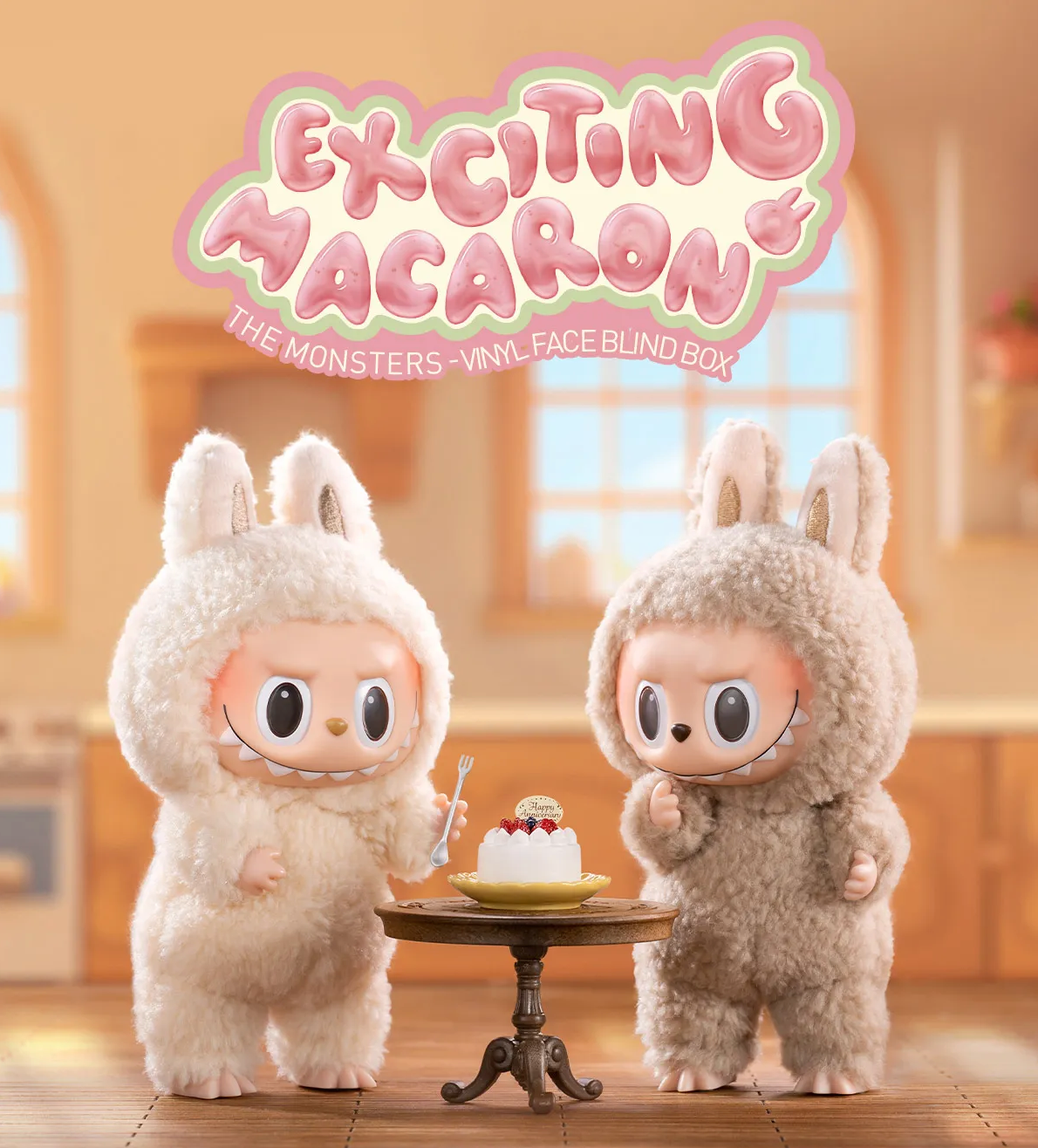 Pop Mart Labubu Exciting Macaron Blind Box BuBu Craze