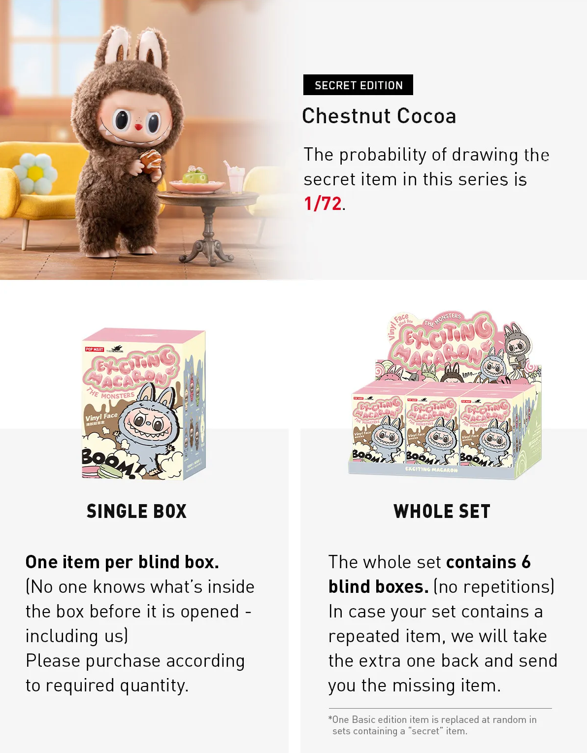 Pop Mart Labubu Exciting Macaron Blind Box BuBu Craze