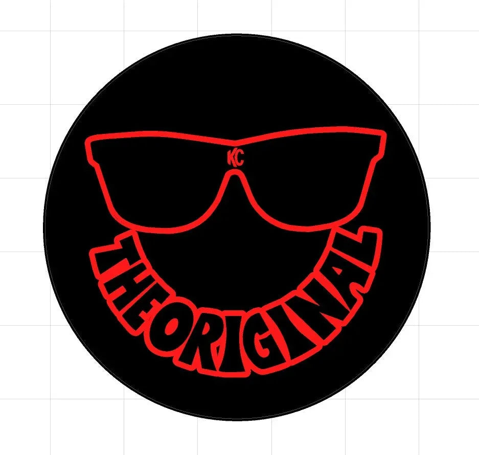 KC HiLITES Era 4 ROUND Series Light Cover Overlays - Universal StickerFab