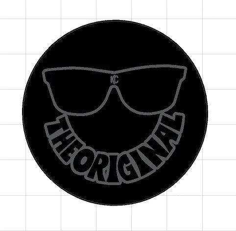 KC HiLITES Era 4 ROUND Series Light Cover Overlays - Universal StickerFab
