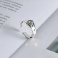 925 Sterling Silver Belt Adjustable Rings Wedding Engagement Jewelry For Women Accessories   Dropshippin Vera Lux