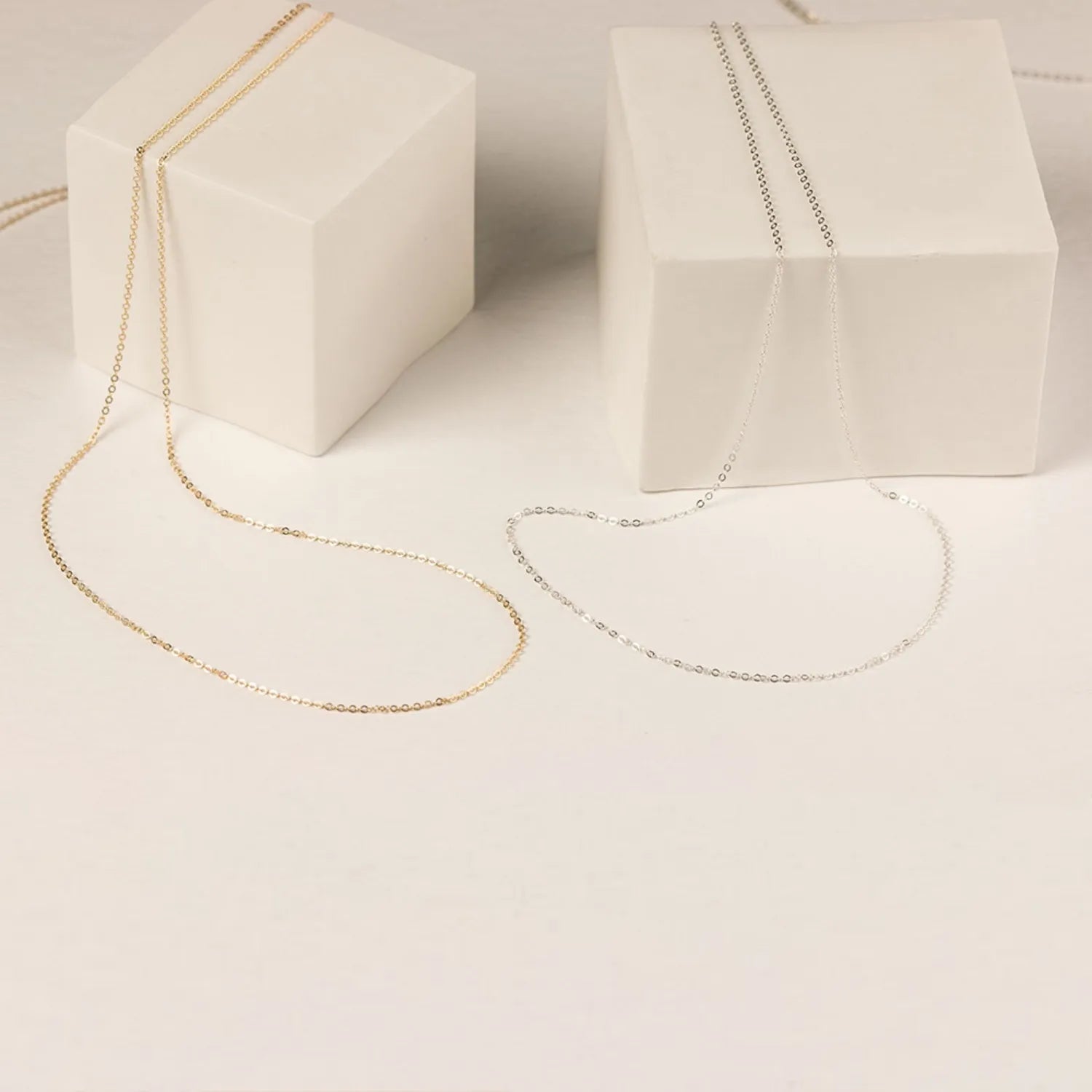 Dainty DIY O Chain Necklace Stainless Steel Versatile Minimalist Jewelry for Women Perfect for Everyday & Mix & Match Styling Vera Lux