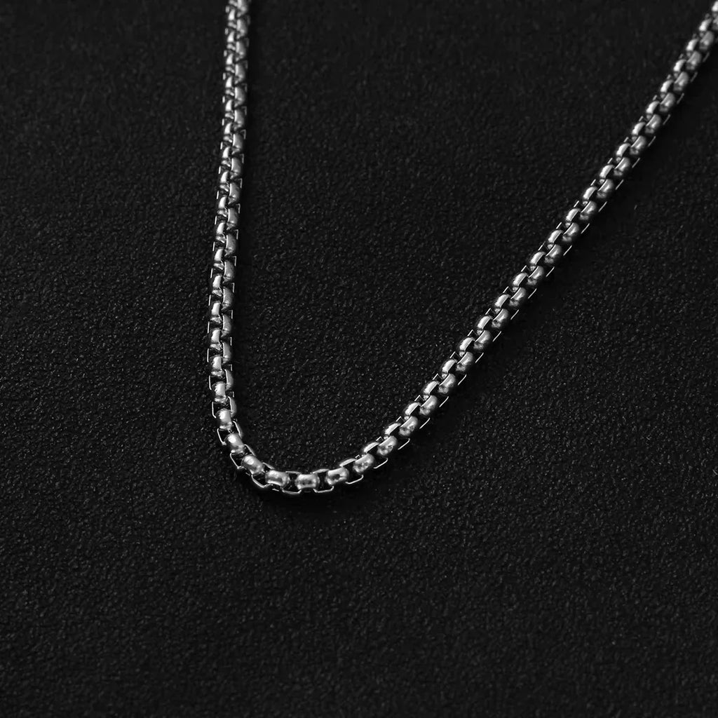 Cross Pendant Gold/Silver Plated Necklace Stainless Steel Link Chain Charm Choker Statement Men Jewelry Accessories Gifts Vera Lux