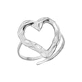 Zircon Little Heart Rings For Women Minimalism Heart Ring Stainless Steel Finger Dainty Ring Valentine Gifts Free Shipping Vera Lux