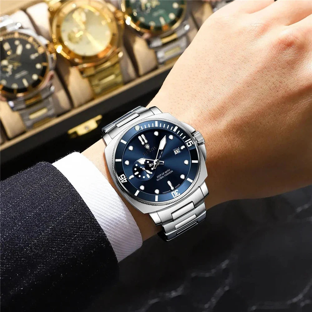 New Gifts Clock Red Watch Man Unique Digital Small Dial Fashion Quartz Wristwatches Mens Automatic Watches Men Cadeau Homme 2026 Vera Lux