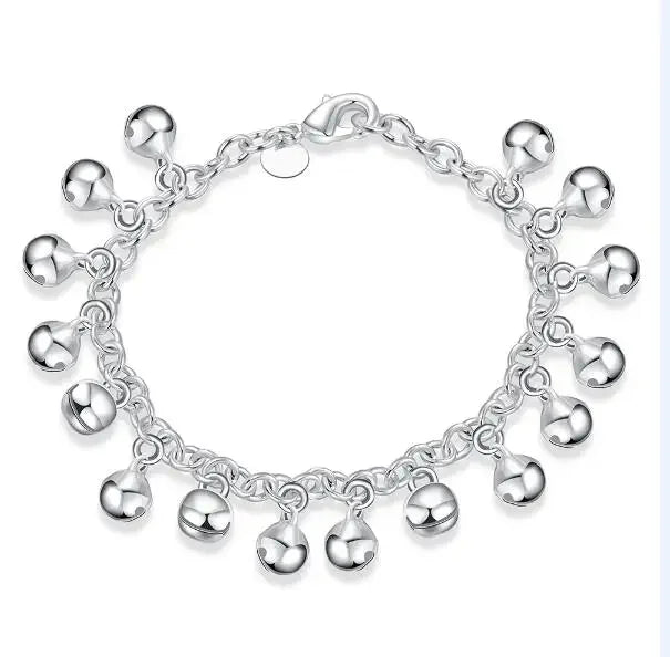 8 Inch 18K Gold Bracelet 5MM Sideways Chain Bracelet For Woman Men Fashion Wedding Engagement 925 Sterling Silver Jewelry Gifts Vera Lux