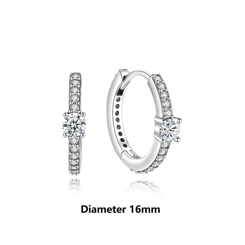 Original 925 Sterling Silver Earrings 2026 Stud Hoop Crystal Earings For Women Rose Gold Crown Heart Infinity Bee Earing Jewelry Vera Lux