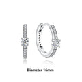 Original 925 Sterling Silver Earrings 2026 Stud Hoop Crystal Earings For Women Rose Gold Crown Heart Infinity Bee Earing Jewelry Vera Lux