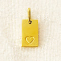 10PCS Alphabet Charm Pendant for Necklaces Stainless Steel Jewelry DIY Engraved Lettering Accessories Women's Fashion Jewelry Vera Lux