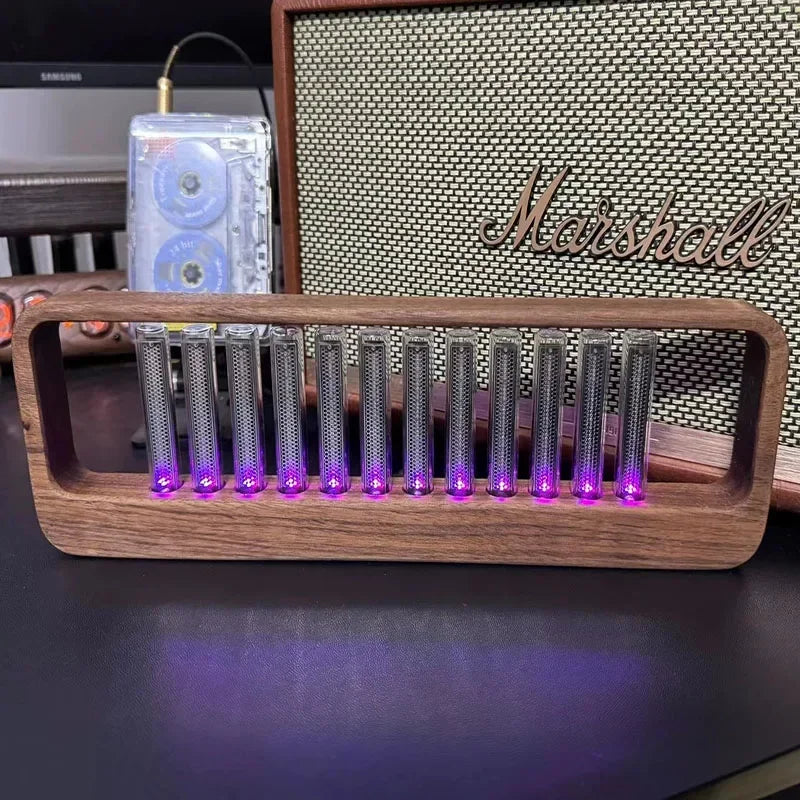 Electronic Music Rhythm Spectrum Lamp LED Pickup Spectrum Lamp Glow Tube  Desktop Decoration Gift Whatever the Treasure