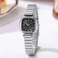 Brand Small Square Ladies Watches Adjustable Stainless Steel Strap Quartz Wristwatches for Women Fashion Luxury Gift Clock Vera Lux