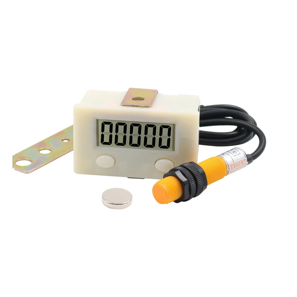 Electronic digital 5 display counter proximity Industrial magnetic sensor switch punch counter automatic induction counter meter Whatever the Treasure