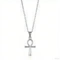 Stainless Steel Jesus Cross Necklace For Women Men Gold Color Caravaca Angels Crucifix Charm Choker Rapper Jewelry Hip Hop Gift Vera Lux