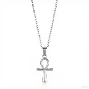 Stainless Steel Jesus Cross Necklace For Women Men Gold Color Caravaca Angels Crucifix Charm Choker Rapper Jewelry Hip Hop Gift Vera Lux