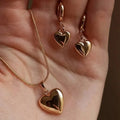 Fashion Pearl Jewelry Set For Women Dangle Earrings Pendant Necklace Simple Dainty Daily Wear Outfit  Party Accessories Vera Lux