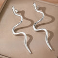Stainless Steel Earrings Europe And The United States Design Snake Stud Fine Earrings For Women Jewelry Trending Products New in Vera Lux