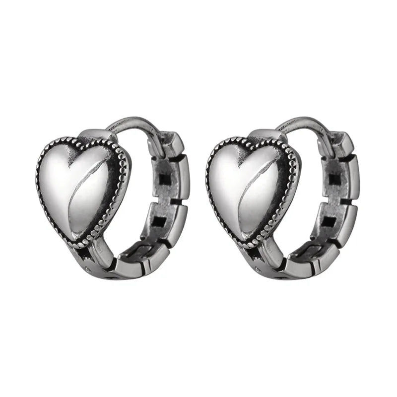 925 Sterling Silver Heart Ring Earrings For Women Wedding Luxury Jewelry Friends Gift Jewellery Free Delivery Argent 925 Vera Lux
