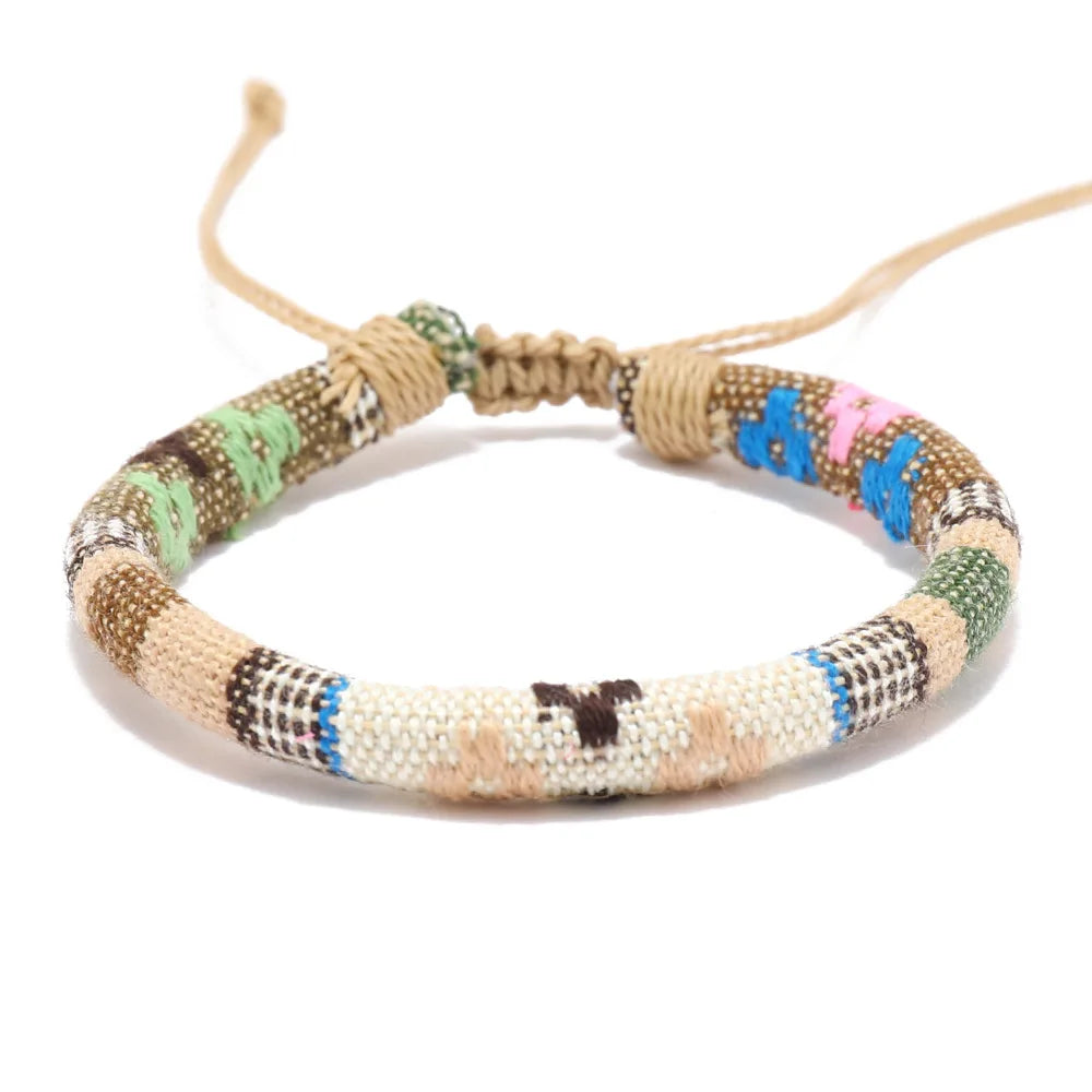 12Pcs Bohemian Surfer Beach Bracelet Set Men & Women Braided Boho Summer Bracelets Handmade Festival Jewelry Accessories Vera Lux