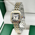 New Women Watch Light Luxury Brand Business Gold Stainless Steel Ladies Fashion Quartz Watches Female Clock Bracelet Wristwatch Vera Lux