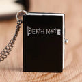 Japanese Anime Antique Necklace Chain Clock Pendant Death Note Book Quartz Pocket Watch for Men Women Vera Lux