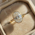 925 Sterling Silver Zircon Fashionable Simple Oval Rings For Women Engagement Wedding Luxury High Quality Jewelry Hot Sales Vera Lux