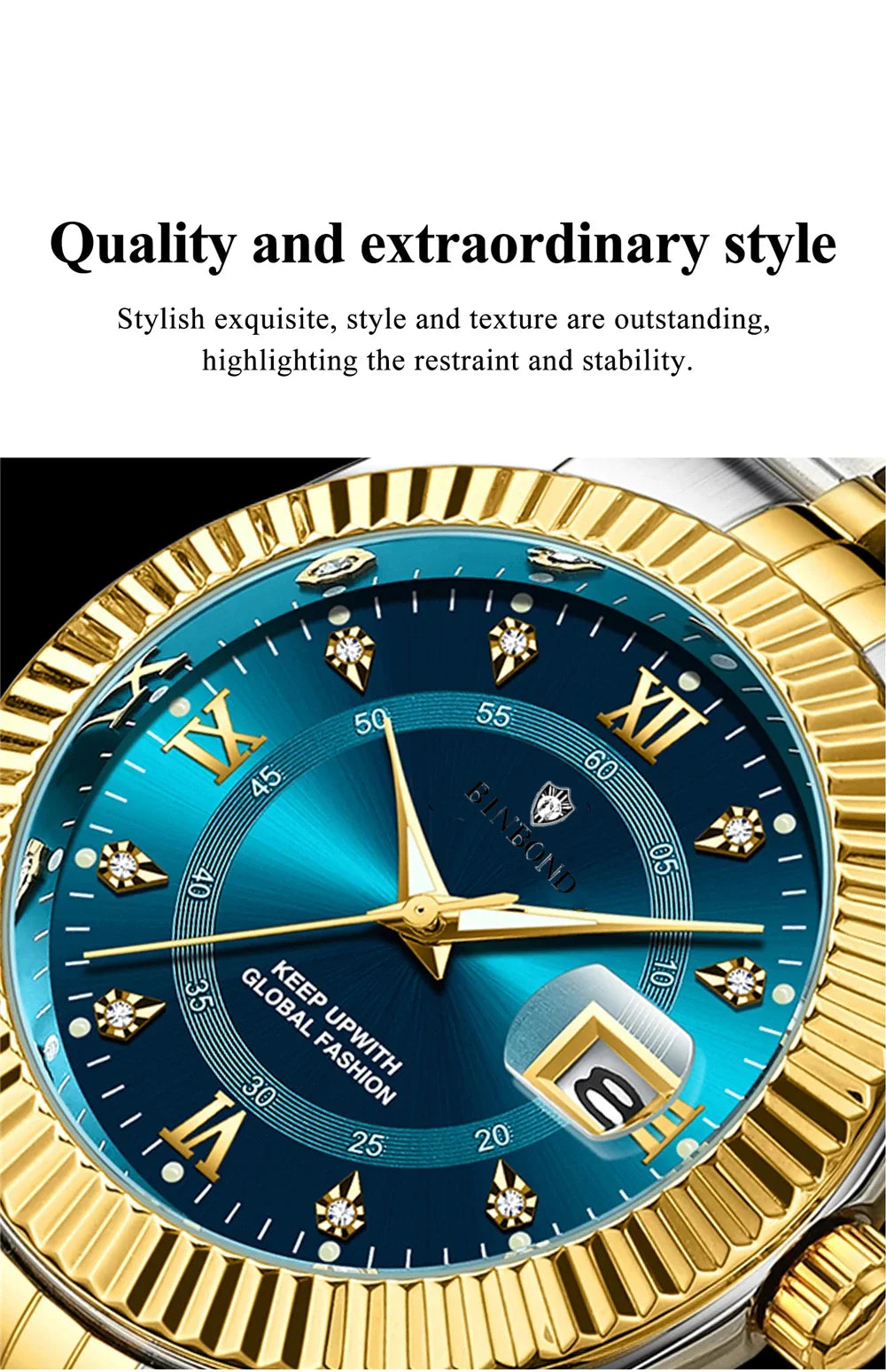 Fashion Quartz Wristwatches Luxury Brand High Quality Diamond Watch For Man Gifts Digital Mens Automatic Watches Men Gold Clock Vera Lux